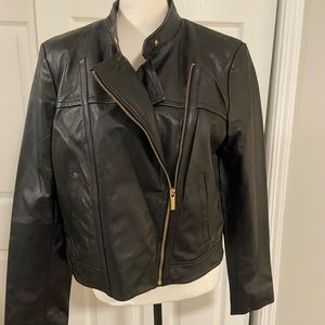 Women’s Michael Kors leather jacket